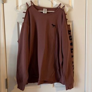 PINK Sweatshirt Size L